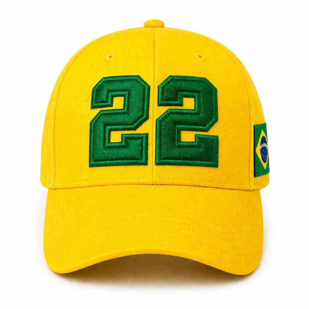 Kit Patriota 2026 - 2 Bonés + Pulseiras